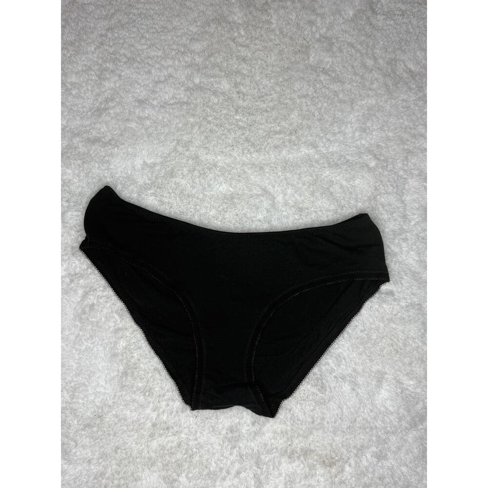 Victoria’s Secret Black Low Rise Hiphugger Panty Small NWT